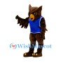 Adult Brown Owl Mascot Costume