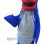 Ugly Blue Fish Mascot Costume