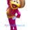 Cowboy Rooster Mascot Costume