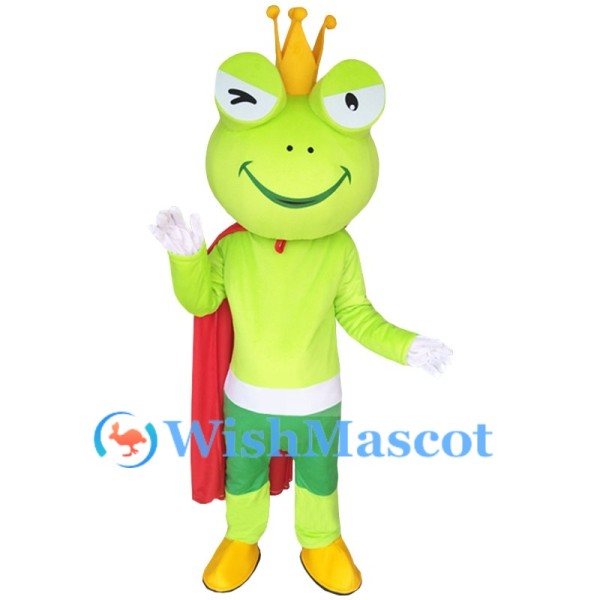 ‌Frog Prince Mascot Costume for Performances