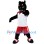 Sporty Black Panther Mascot Costume