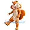 Happy Squirrel Mascot Costume