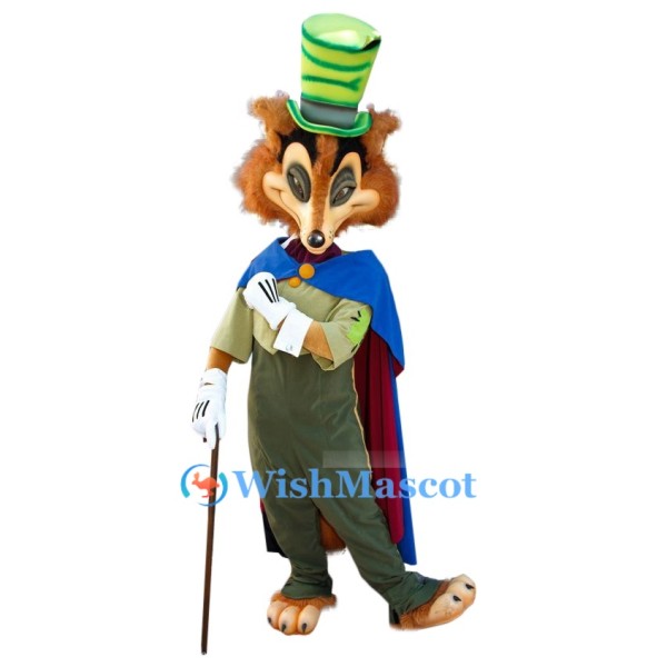 Magician Fox Mascot Costume