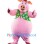 Professional Pink Pig Mascot Costume