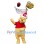 Winnie the Pooh Christmas Mascot Costume