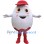Cartoon Egg Mascot Costume