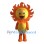 Bright Sun Mascot Costume