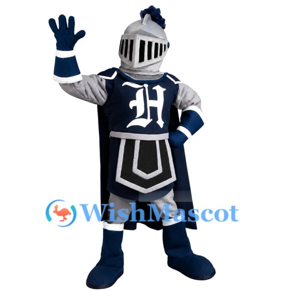 Festive Knight Mascot Costume
