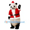 ‌Friendly Panda Santa Mascot Costume