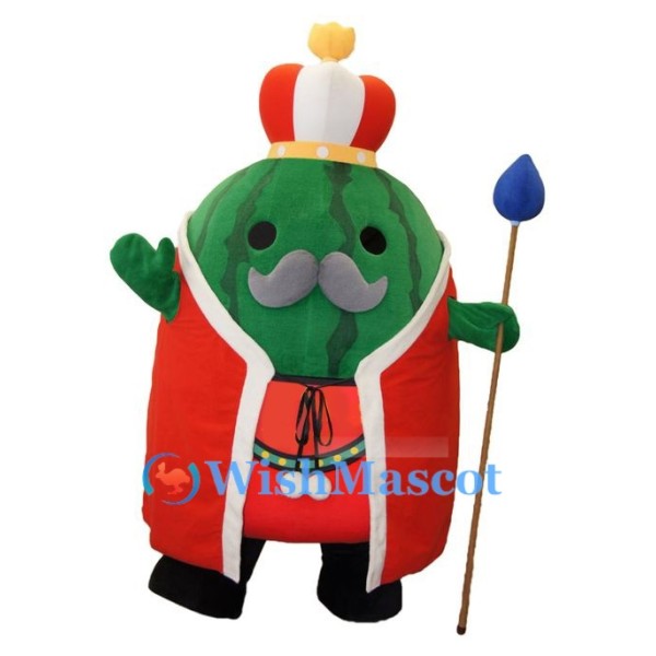 Watermelon King Mascot Costume