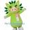 Cartoon Green Pig Mascot Costume