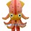 Squid Mascot Costume