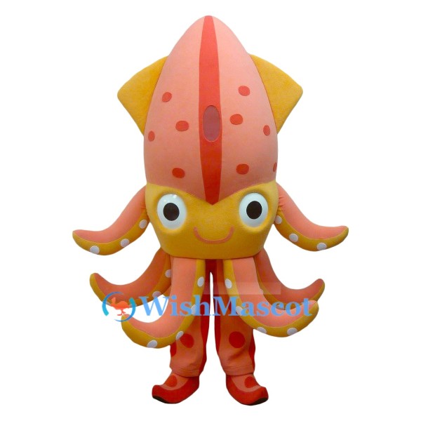 Squid Mascot Costume