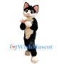 Black & White Cat Mascot Costume