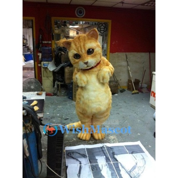 Furry Cat Mascot Costume