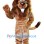 Lightweight Lion Mascot Costume