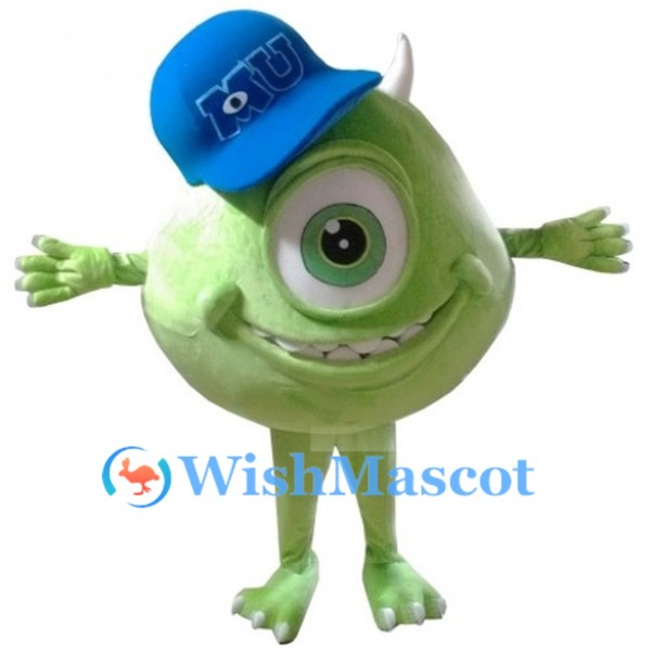 Mike Wazowski Mascot Costume