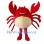 Red Crab Mascot Costume