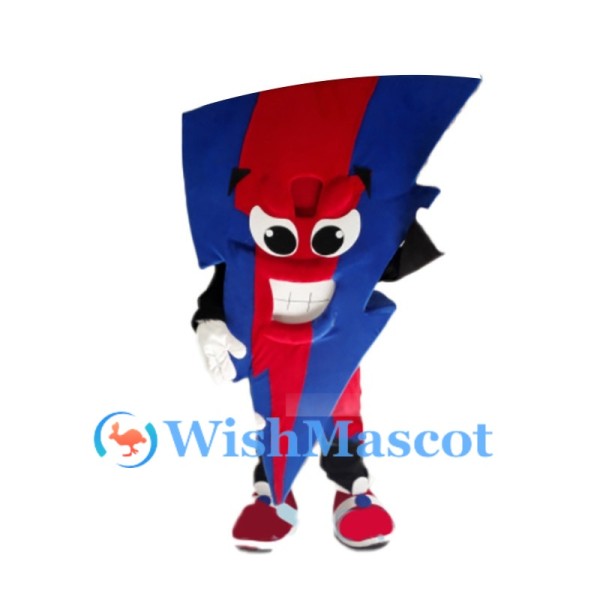 Lightning Mascot Costume