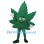 Cannabis Leaf Mascot Costume