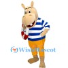 Swimming Hippo Mascot Costume