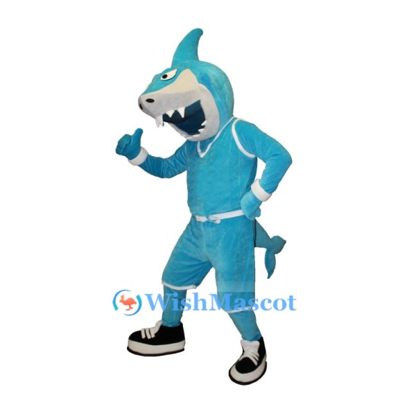 Fierce Shark Mascot Costume
