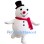 Happy Snowman Mascot Costume