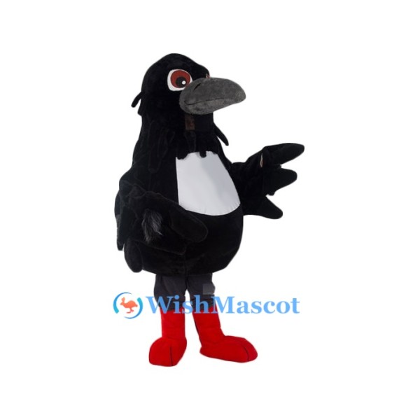 Black Crow Mascot Costume
