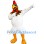 Expressive Rooster Mascot Costume