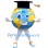 Happy Earth Mascot Costume