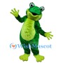 Friendly Frog Mascot Costume