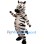 ‌Cute Zebra Mascot Costume