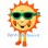 Cool Sun Mascot Costume