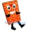 Brick Wall Mascot Costume