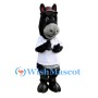 Black Donkey Mascot Costume