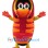 Cartoon Running Shoe Mascot Costume