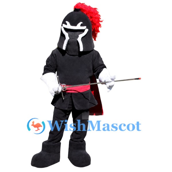 Black Knight Mascot Costume