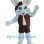 Scottish White Rabbit Mascot Costume