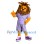 Reggae - Styled Lion Mascot Costume