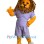 Reggae - Styled Lion Mascot Costume