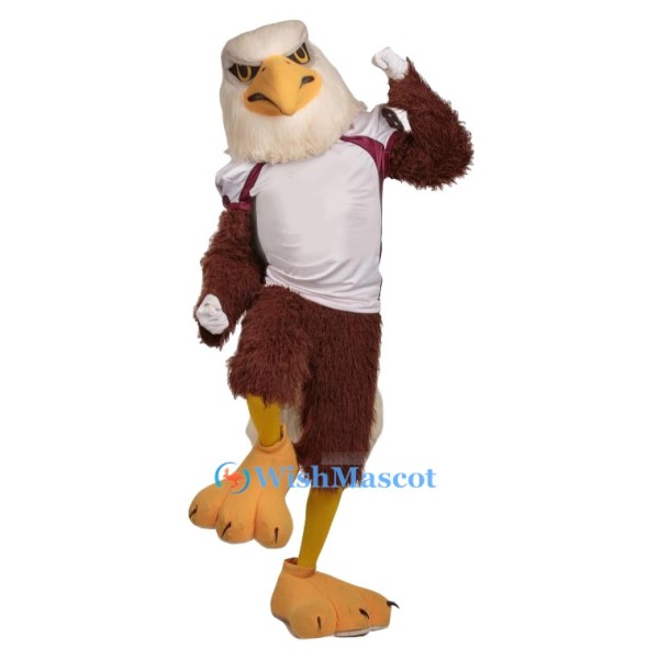 Sports Bald Eagle Mascot Costume