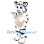 Little White Tiger Mascot Costume