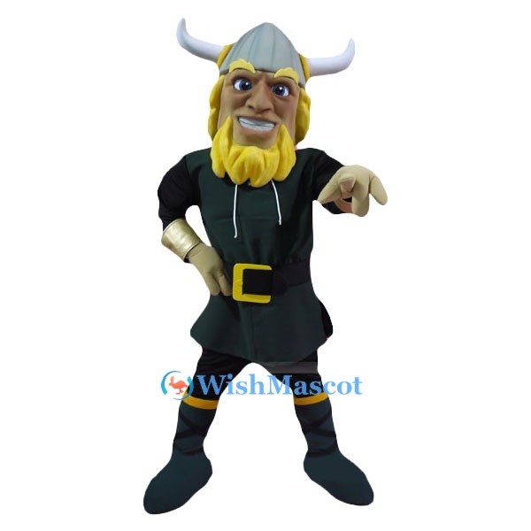 Happy ‌Viking Warrior Mascot Costume