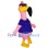 Cool Pink Flamingo Mascot Costume