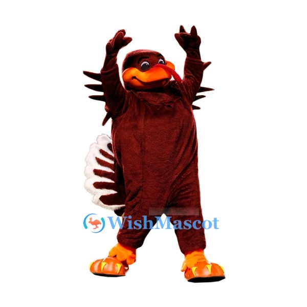 ‌Brown Turkey Mascot Costume