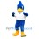 Fierce Blue Bird Mascot Costume