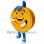Gold Coin Mascot Costume