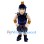 Purple Roman Soldier Mascot Costume