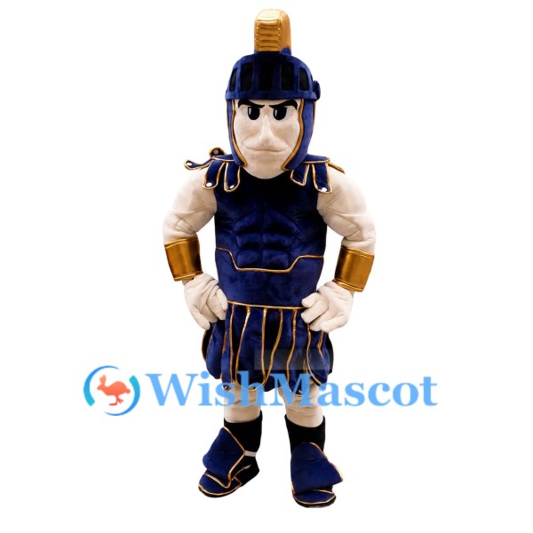 Purple Roman Soldier Mascot Costume