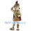 Golden Roman Soldier Mascot Costume